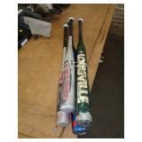 4 - ALUMINUM BASEBALL BATS
