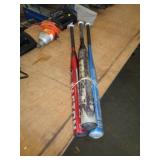 3 - ALUMINUM BASEBALL BATS