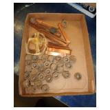 NUTS & COPPER STRIPS