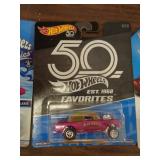 HOT WHEELS MIB -50TH ANNIV 55 CHEVY BEL AIR 2018