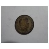 1908-D BARBER DIME 90% SILVER