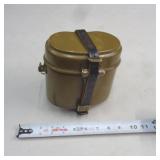 WWII GERMAN MESS KIT WITH BOWL & UTENSIL