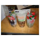 1984, 85 & 86 KENTUCKY DERBY GLASSES