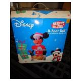 XMAS MICKEY INFLATABLE / WORKS FINE / UT