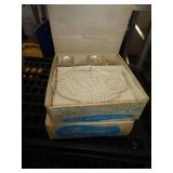 2 - GLASS SNACK SETS