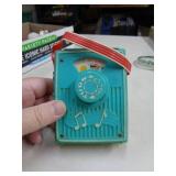 1960'S FISHER PRICE MUSICAL RADIO / WORKS