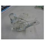 GLASS BIRD PAPERWEIGHT