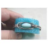 LIGHT BLUE STONE BRACELET