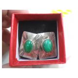 STERLING SILVER GEMSTONE EARRINGS