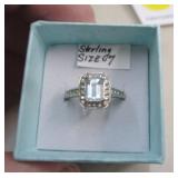 STERLING SILVER RING SZ 7