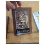 TIM DUNCAN SPORTS CARD PLAQUE