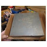 VINTAGE TIN CANDY BOX