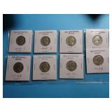 8 - OLD JEFFERSON NICKELS