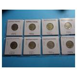 8 - BUFFALO NICKELS