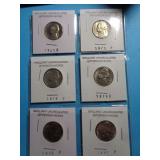 6 - BU JEFFERSON NICKELS