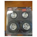 ACME MIB  1/18 WHEEL & TIRE SET