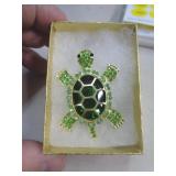 TURTLE BROOCH