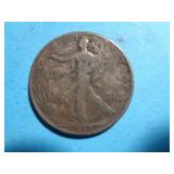 1942 WALKING LIBERTY HALF 90% SILVER