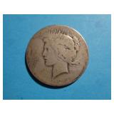 1923-S PEACE DOLLAR 90% SILVER