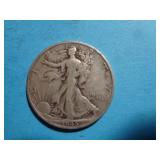 1945-S WALKING LIBERTY HALF 90% SILVER