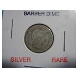 1911 BARBER DIME