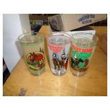 1987,88 & 89 KENTUCKY DERBY GLASSES