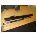 RAGE 2PC POOL CUE W CASE