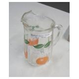 BARTLETT COLLINS ORANGE JUICE PITCHER