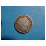 1913 BARBER DIME 90% SILVER
