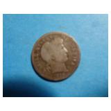 1916 BARBER DIME 90% SILVER