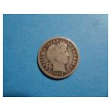 1912 BARBER DIME 90% SILVER