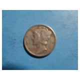 1941 MERCURY DIME 90% SILVER