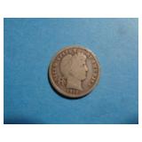 1912 BARBER DIME 90% SILVER