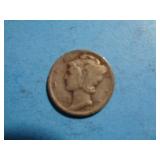 1942 MERCURY DIME 90% SILVER