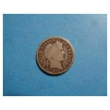 1915 BARBER DIME 90% SILVER