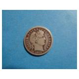 1915 BARBER DIME 90% SILVER