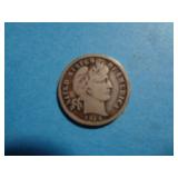 1914 BARBER DIME 90% SILVER