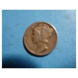 1940 MERCURY DIME 90% SILVER