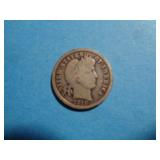 1916 BARBER DIME 90% SILVER