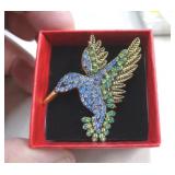 HUMMINGBIRD BROOCH