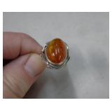 STERLING SILVER RING SZ 9.5