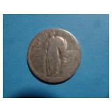 'NO DATE' STANDING LIBERTY QUARTER 90% SILVER