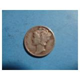 1943 MERCURY DIME 90% SILVER