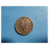 1940-D MERCURY DIME 90% SILVER