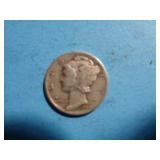 1940-S MERCURY DIME 90% SILVER