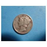 1941-S MERCURY DIME 90% SILVER