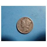 1942 MERCURY DIME 90% SILVER