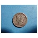 1943 MERCURY DIME 90% SILVER
