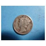 1943 MERCURY DIME 90% SILVER