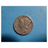 1943 MERCURY DIME 90% SILVER